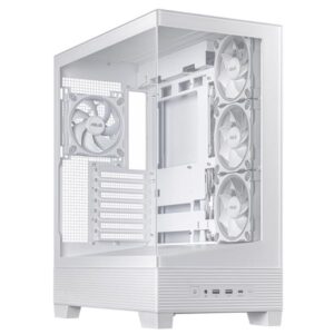 Cabinet Asus A31 PLUS TG ARGB White Midi-Tower Bianco - SKU: 90DC00R3-B19000