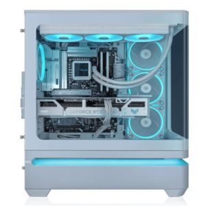Cabinet Midi-Tower Asus PRIME AP304 TG ARGB White per PC Gaming - SKU: 90DC0113-B19000