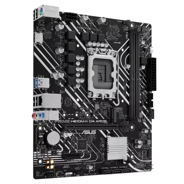 Motherboard Asus PRIME H610M-K D4 ARGB Micro-ATX per Intel LGA1700 - SKU: 90MB1HN0-M0EAY0