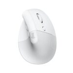 Mouse Ergonomico Logitech LIFT Verticale Wireless Bluetooth Bianco