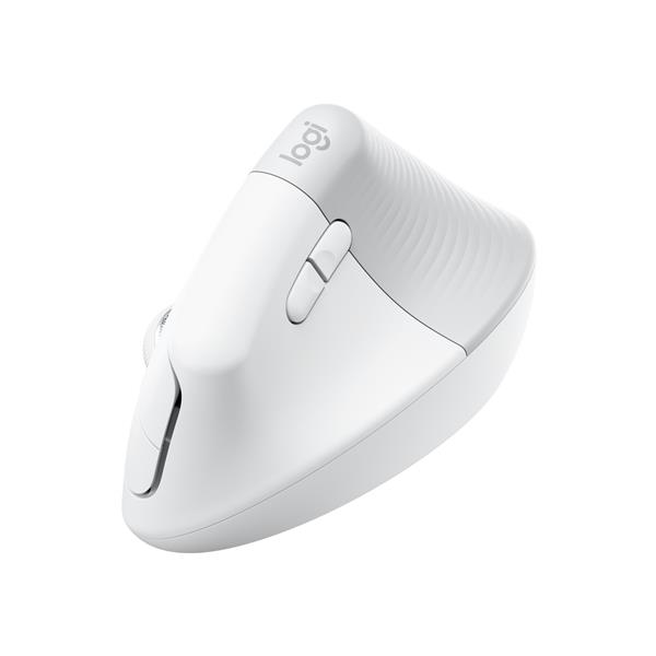 Mouse Ergonomico Logitech LIFT Verticale Wireless Bluetooth Bianco - SKU: 910-006496 - Immagine 4