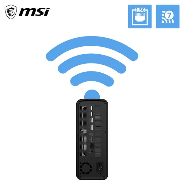 Mini PC MSI PRO MAX EDGE AI Ryzen AI Max PRO 395 128GB SSD 2TB - SKU: 9S6-B4001S-005 - Immagine 15