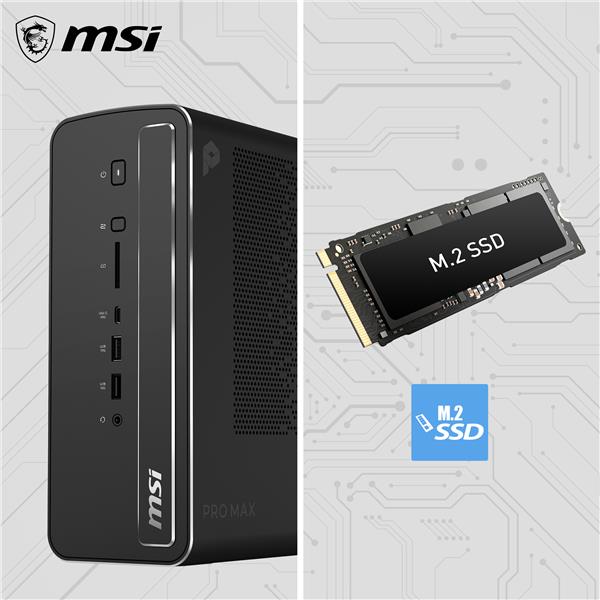 Mini PC MSI PRO MAX EDGE AI Ryzen AI Max PRO 395 128GB SSD 2TB - SKU: 9S6-B4001S-005 - Immagine 10