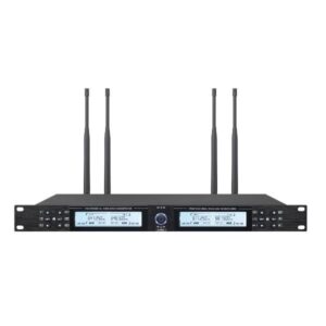 Ricevitore Radiomicrofoni Empire UHF 4 Canali Nero 120 Frequenze - SKU: AV.BR400