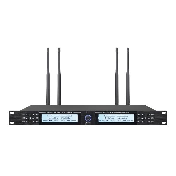 Ricevitore Radiomicrofoni Empire UHF 4 Canali Nero 120 Frequenze - SKU: AV.BR400 - Immagine 2
