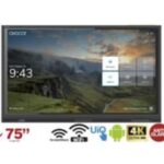 Monitor LCD 75″ Avocor AVE-7540 LED 4K UHD per Aule e Sale Riunioni