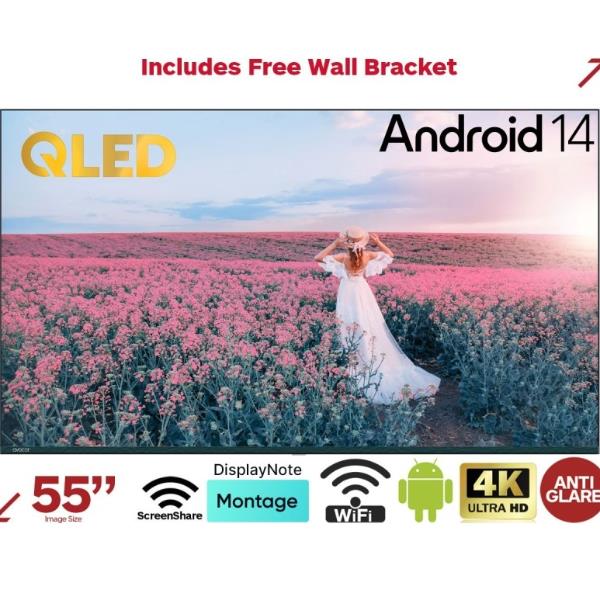 Monitor LCD 65" Avocor AVK-6510 LED 4K UHD per Aule e Uffici