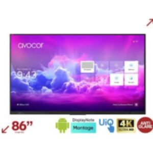 Monitor LCD Avocor AVK-8510 85" 4K UHD per Sale Riunioni e Aule