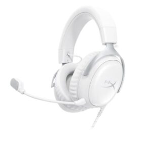 Cuffie Gaming HyperX Cloud III Bianche con Noise Canceling - SKU: BS7C1AA