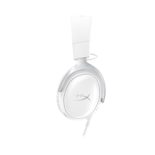 Cuffie Gaming HyperX Cloud III Bianche con Noise Canceling - SKU: BS7C1AA - Immagine 5
