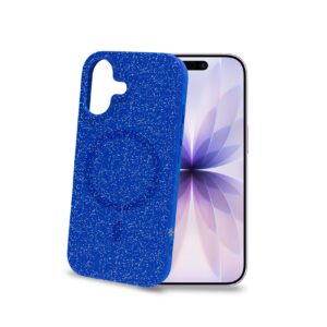 Cover Celly iPhone 17 Offset Collection Blu TPU