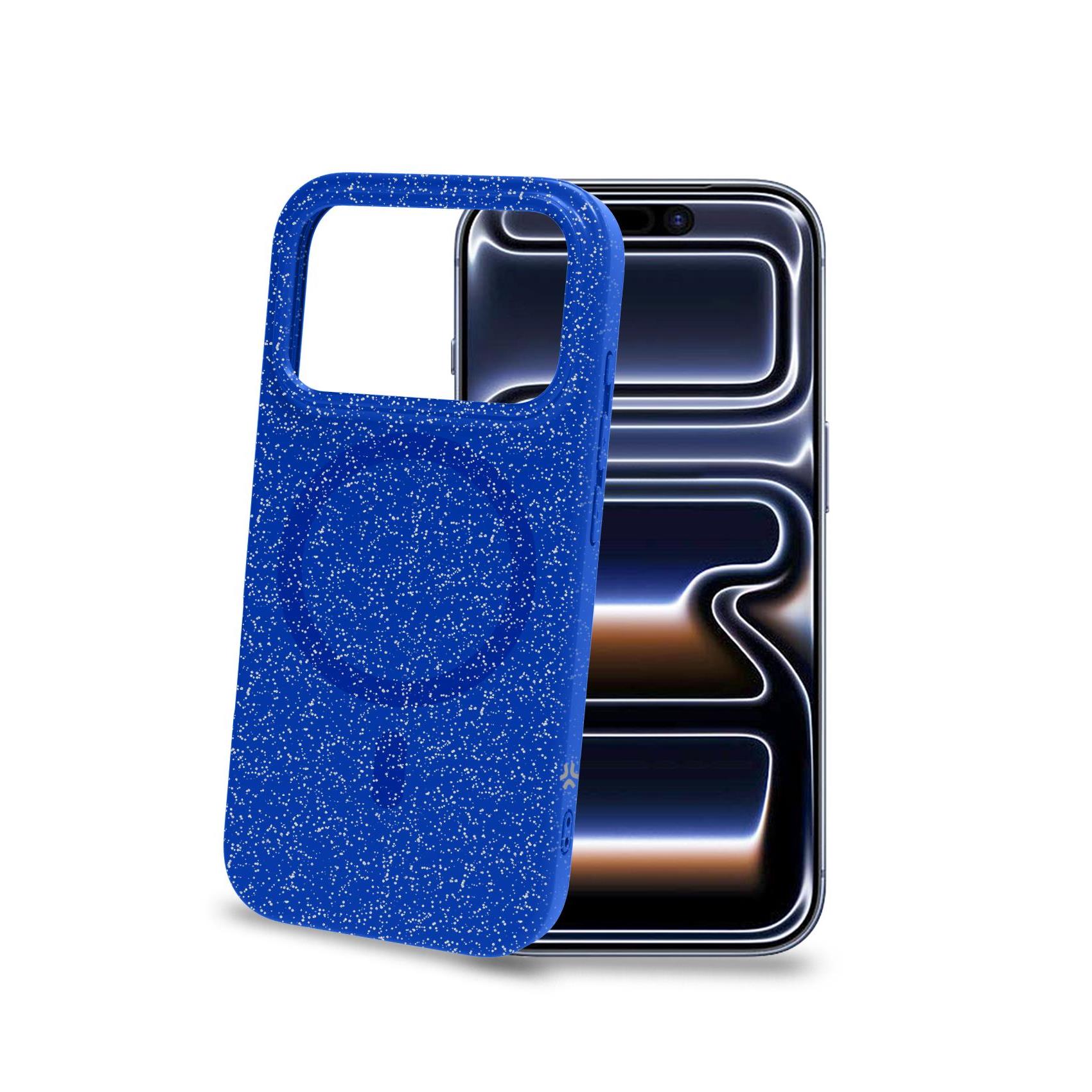 Cover Celly iPhone 17 Pro Offset Collection Blu TPU - immagine 3