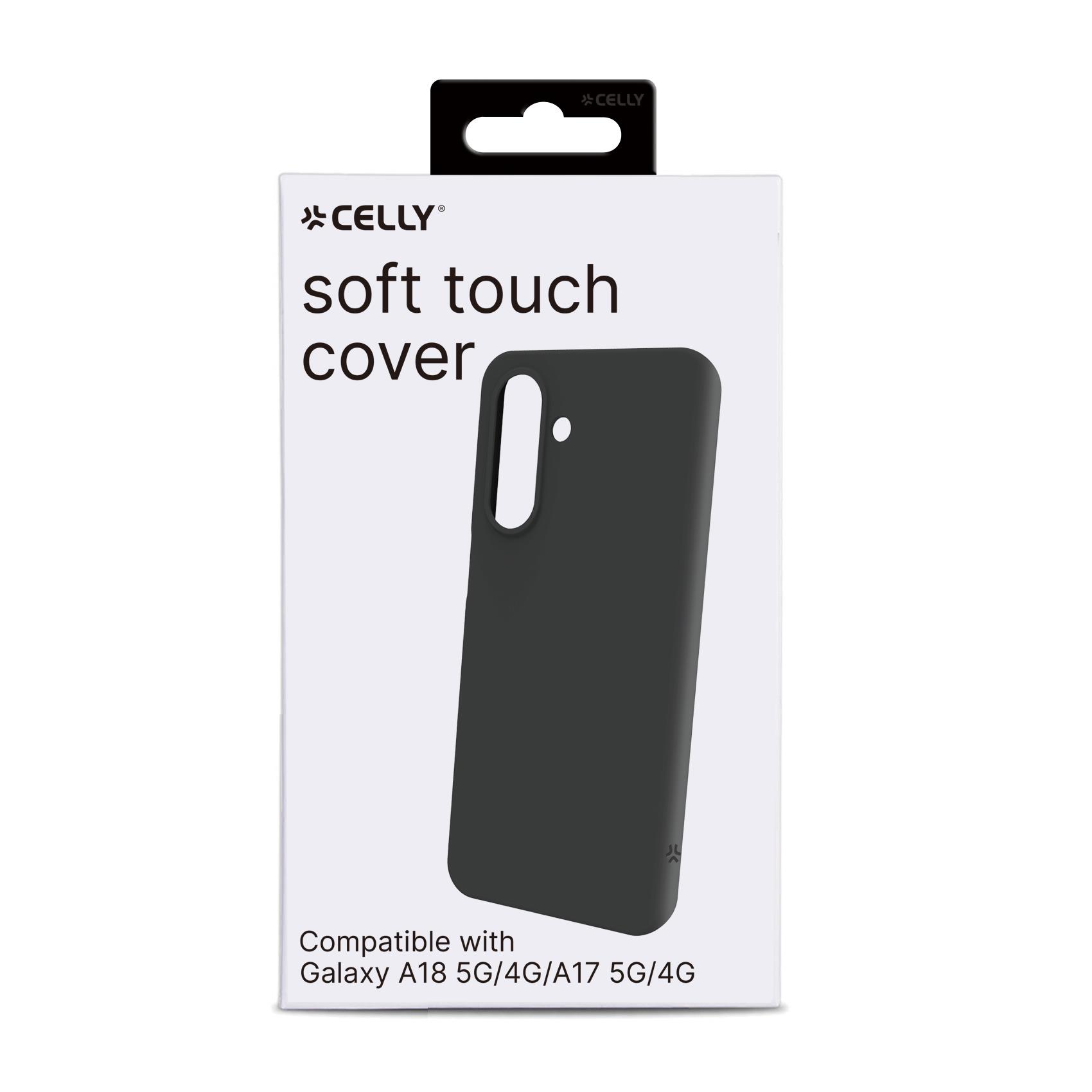Cover Smartphone Celly Cromo TPU Soft Touch Nero per Samsung Galaxy A18A17 - SKU: CROMO1194BK - Immagine 7