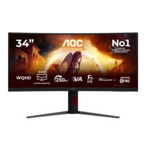 Monitor AOC 34" Ultrawide 21:9 3440x1440 VA USB-C Altezza Regolabile