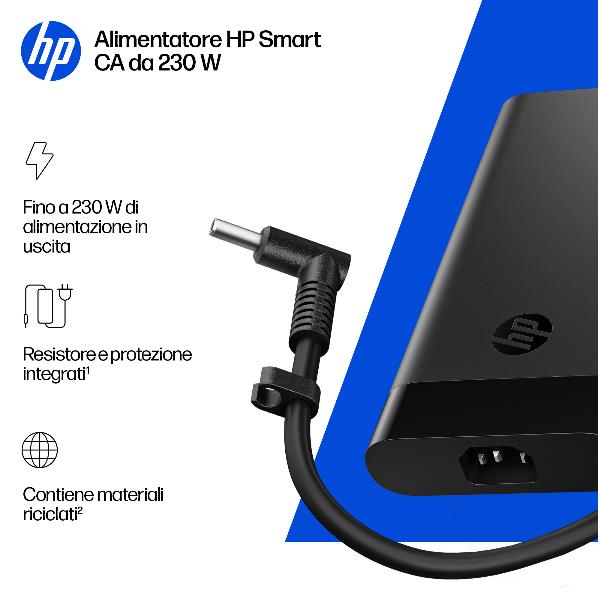 HP Inc Alimentatore HP Smart CA da 230 W - Accessori Notebook - immagine 2