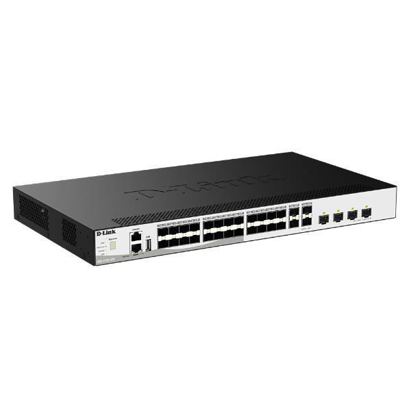 Switch Managed D-Link Nuclias 28x 10GbE SFP+ L3 per Reti Aziendali - immagine 2
