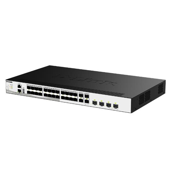 Switch Managed D-Link Nuclias 28x 10GbE SFP+ L3 per Reti Aziendali - immagine 4