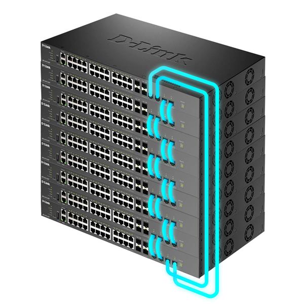 Switch Managed D-Link Nucleus SL3 24 Porte Gigabit L3 per Business - immagine 5