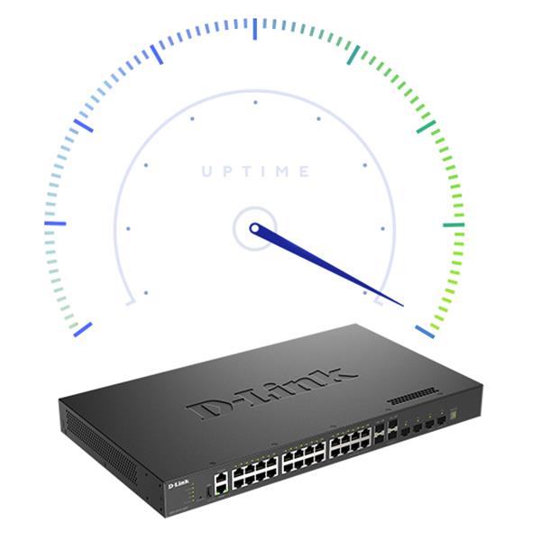 Switch Managed D-Link Nucleus SL3 24 Porte Gigabit L3 per Business - immagine 6