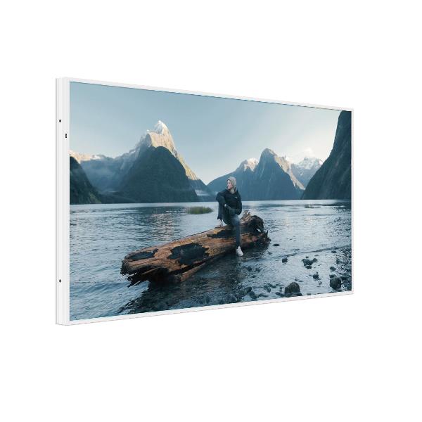 Totem Multimediale Yashi QUADRO Vetrina 65 4K 4500 cdm Indoor Bianco - SKU: DY65025 - Immagine 3