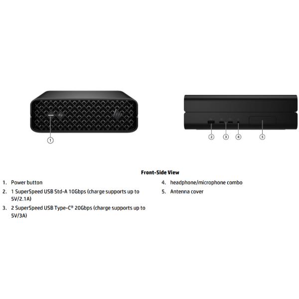 Workstation HP Z2 Mini G1i AI - Intel Core Ultra 7, 32GB RAM, 1TB SSD - immagine 8