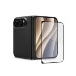 Celly FULLGLASS – Vetro 9H con bordo colorato nero compatibile con Apple iPhone Ultra [IPHONE 18 CASES] – Proteggi schermo
