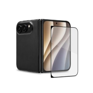 Celly FULLGLASS - Vetro 9H con bordo colorato nero compatibile con Apple iPhone Ultra [IPHONE 18 CASES] - Proteggi schermo