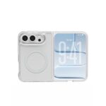 Cover Smartphone Celly GELSKINMAG TPU MagSafe Silver per iPhone