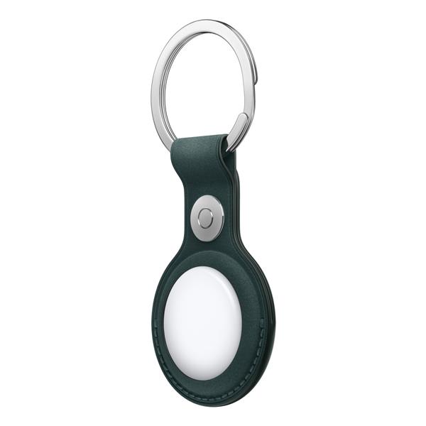 Portachiavi Apple AirTag FineWoven Verde Scuro in Acciaio - SKU: MA7J4ZM/A - Immagine 2