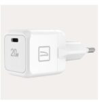 Caricabatteria da Parete Tucano USB-C GaN Compatto Bianco per Notebook