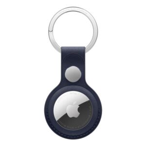 Portachiavi Apple AirTag in Tessuto FineWoven Blu Navy con Anello in Acciaio - SKU: MGG14ZM/A