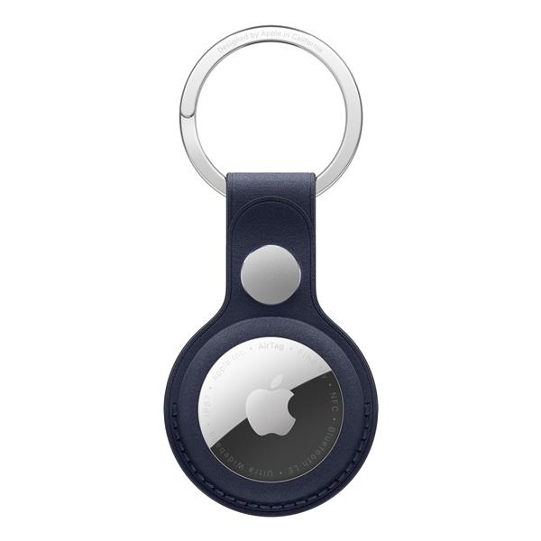 Portachiavi Apple AirTag in Tessuto FineWoven Blu Navy con Anello in Acciaio - SKU: MGG14ZM/A - Immagine 2