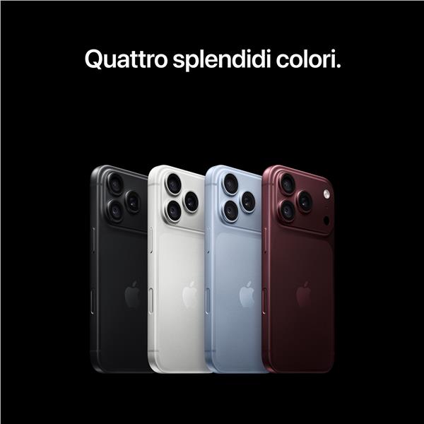 Smartphone Apple iPhone 18 Pro 1TB Nero - Display 6.3, A19, 256GB RAM, Dual SIM, iOS 26 - SKU: MJRY4QL/A - Immagine 2