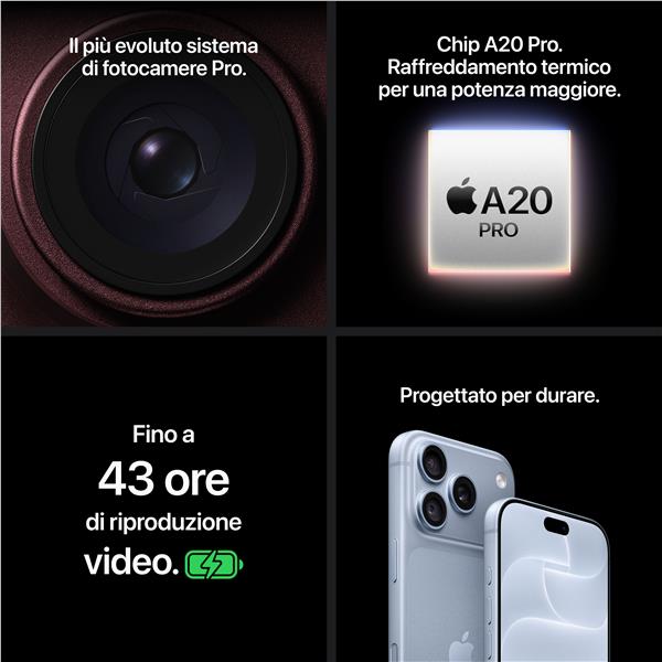 Smartphone Apple iPhone 18 Pro Max 2TB Argento 6,9 A19 Pro Dual SIM iOS 26 - SKU: MJY34QL/A - Immagine 3