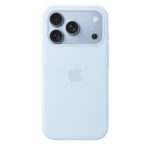 Cover Apple MagSafe in Silicone per iPhone 18 Pro Azzurro