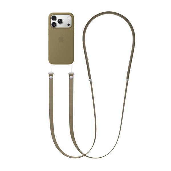 Tracolla Apple Crossbody Strap per iPhone in Tessuto Colore Oliva - SKU: MK994ZM/A - Immagine 2