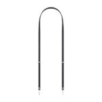 Tracolla Apple Crossbody Strap in Tessuto Nero per iPhone