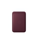 Cover Apple Portafoglio MagSafe FineWoven per iPhone Bordeaux