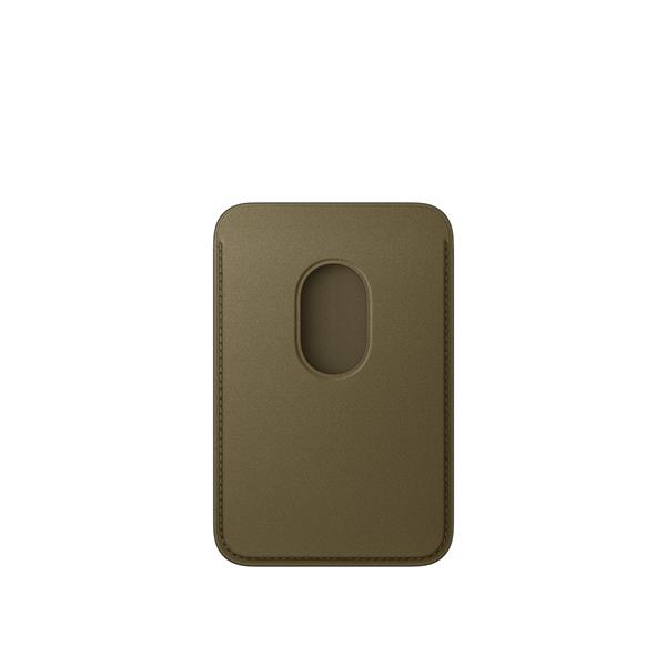 Portafoglio MagSafe Apple FineWoven per iPhone Verde Oliva - SKU: MK9K4ZM/A - Immagine 3