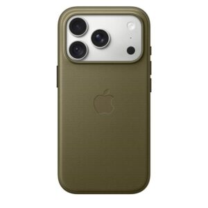 Apple Custodia MagSafe in tessuto TechWoven per iPhone 18 Pro - Oliva - SMARTPHONE CELLULARI - ACCESSORI