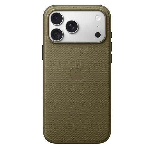 Apple Custodia MagSafe in tessuto TechWoven per iPhone 18 Pro Max - Oliva - SMARTPHONE CELLULARI - ACCESSORI