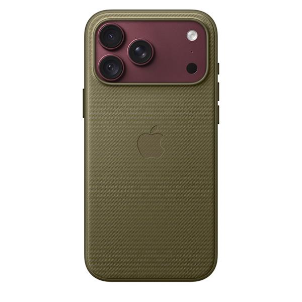 Apple Custodia MagSafe in tessuto TechWoven per iPhone 18 Pro Max - Oliva - SMARTPHONE CELLULARI - ACCESSORI - immagine 4