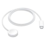 Cavo Ricarica Apple Watch Magnetico Fast Charge USB-C 1m Nylon Bianco