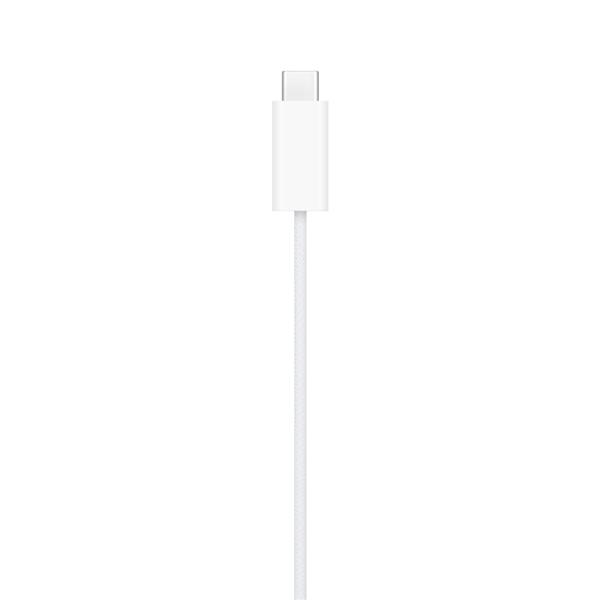Cavo Ricarica Apple Watch Magnetico Fast Charge USB-C 1m Nylon Bianco - SKU: ML434TY/A - Immagine 4
