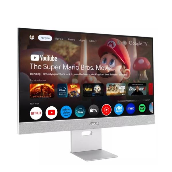 Monitor Asus ZenScreen Smart 27" IPS 4K Google TV Altoparlanti - immagine 2