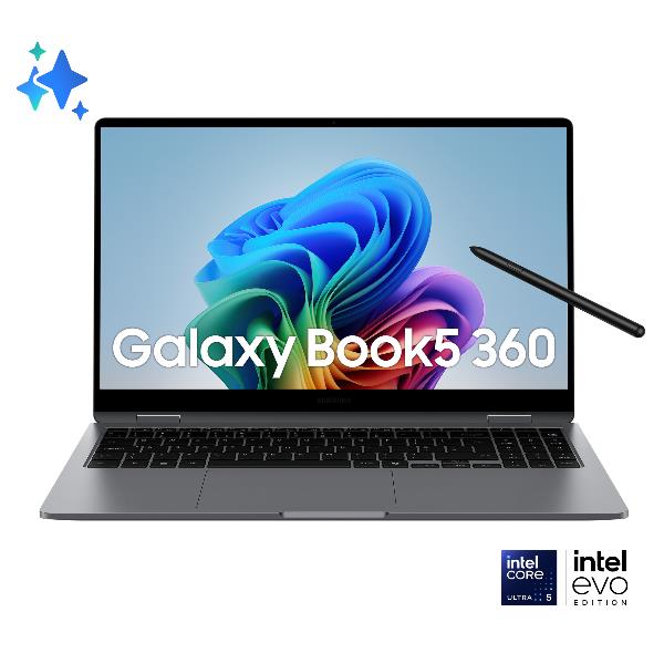 Notebook Samsung Galaxy Book5 360 15,6 Touch Intel Core Ultra 7 16GB 512GB Copilot PC - SKU: NP754QHA-KA3IT - Immagine 3