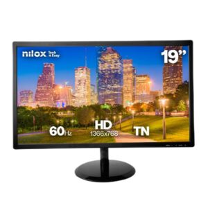Monitor 19" Nilox TN 5ms HDMI VGA 60Hz 1366x768