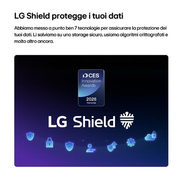 TV LG 97" OLED EVO AI G6 Wall 4K UHD WebOS26 - immagine 10