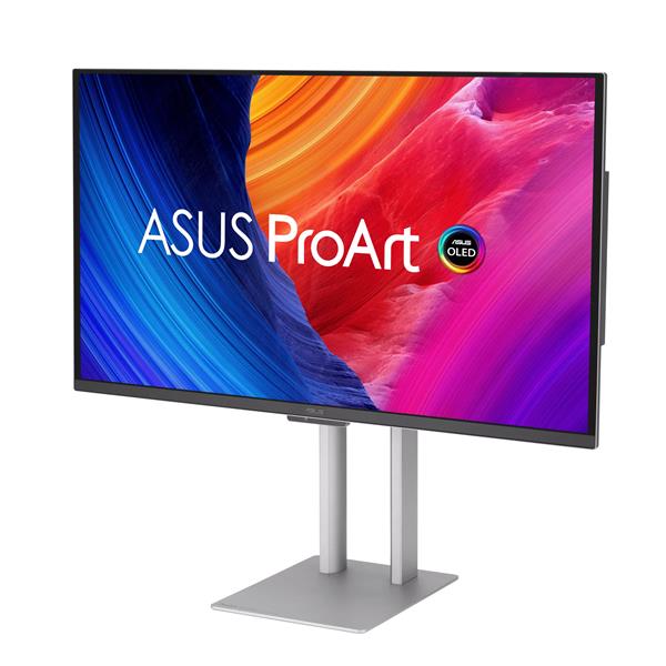 Monitor Professionale Asus ProArt 27" 4K QD-OLED 3840px Pivot Regolabile - immagine 10