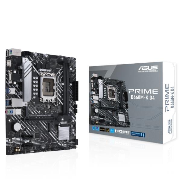 Scheda Madre Asus PRIME B660M-K D4 Micro-ATX LGA1700 - immagine 2
